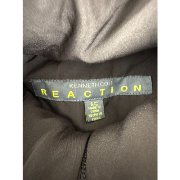 Kenneth Cole Size S Duck Down Mock Neck Outdoor Jacket Brown Full Zip Long Sleev - Picture 6 of 9